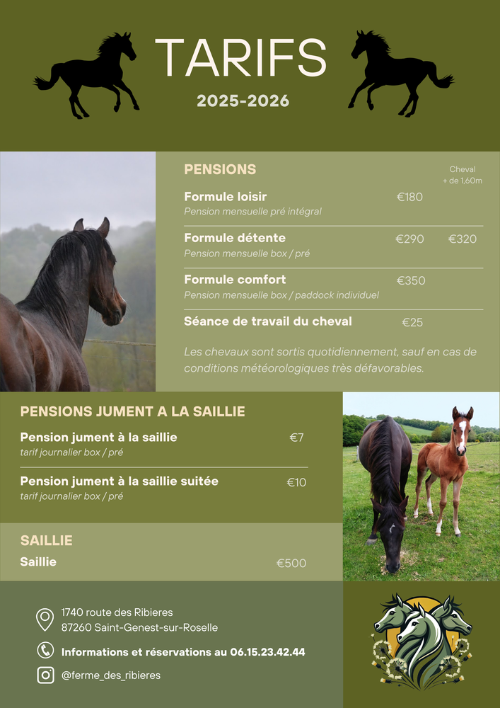tarifs - Ferme equestre 2526 (2)